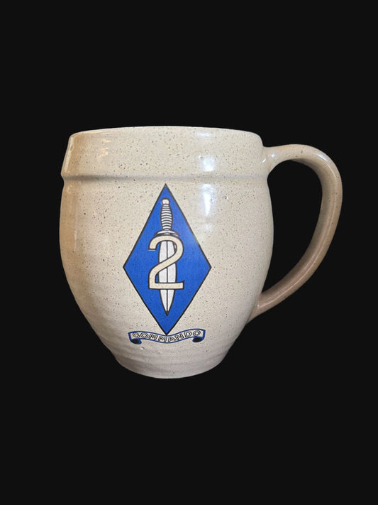 2 Commando - Round Beer Mug