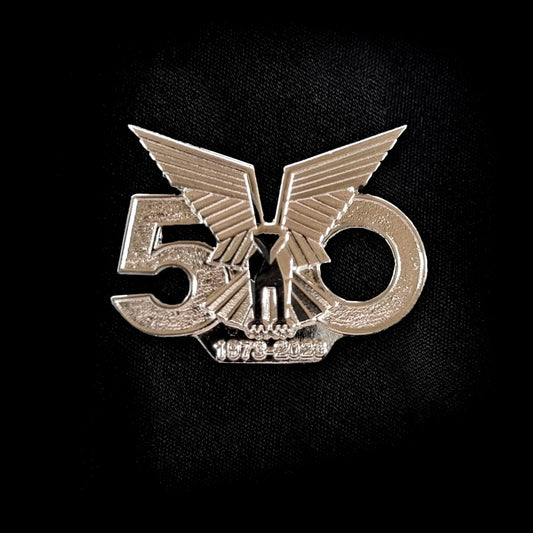Lapel Badge - 50'th logo Members and Descendants
