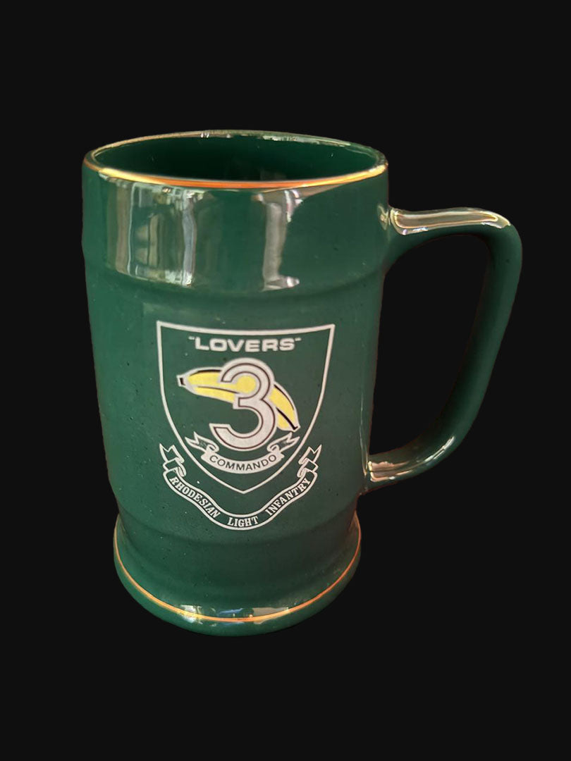 Green 3 Commando Beer Mug - Large