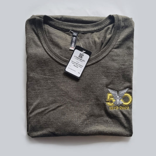 T-Shirt - Green - Selous Scouts 50 Year logo