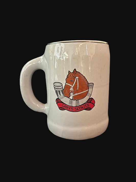 Grey Scouts  Beer Mug - Large