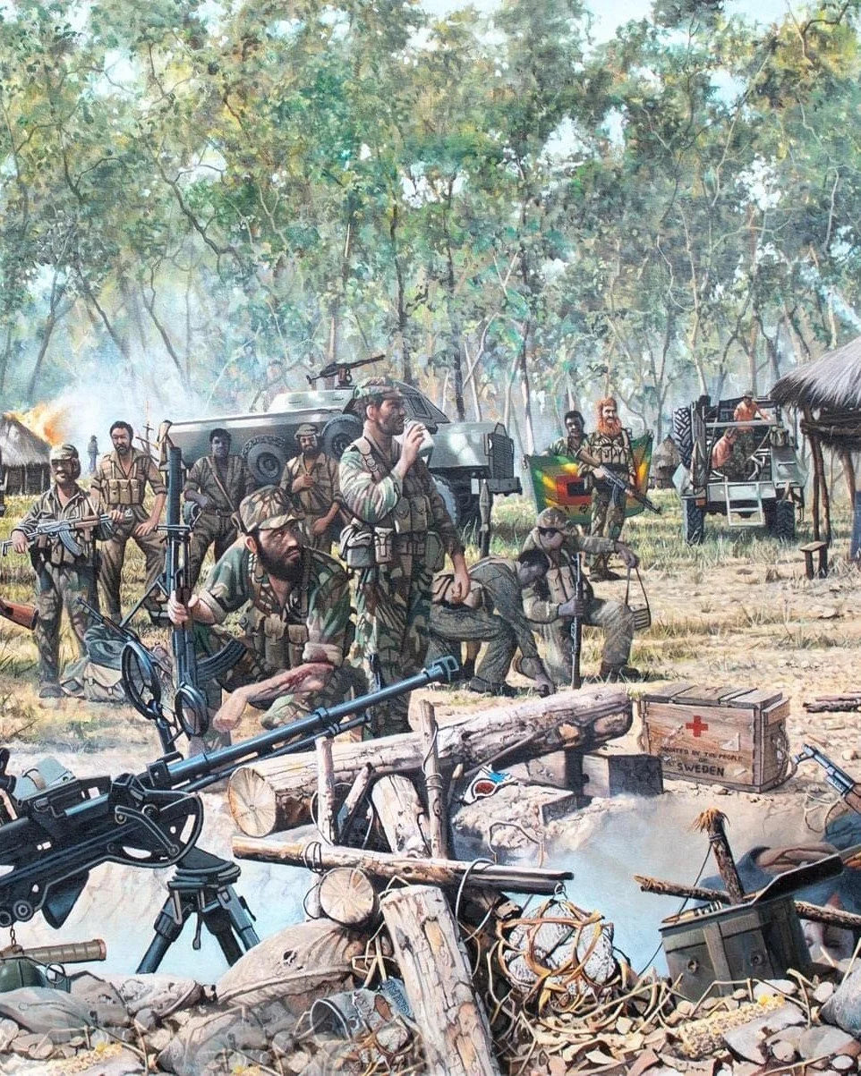 Operation Miracle - Original Signed Oil Painting on Canvas 1.06m x 0.76m (42x30")