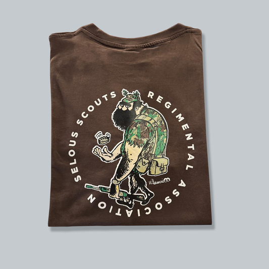 T-Shirt 1 - Selous Scouts Walking Armpit front and Skuzapo on back