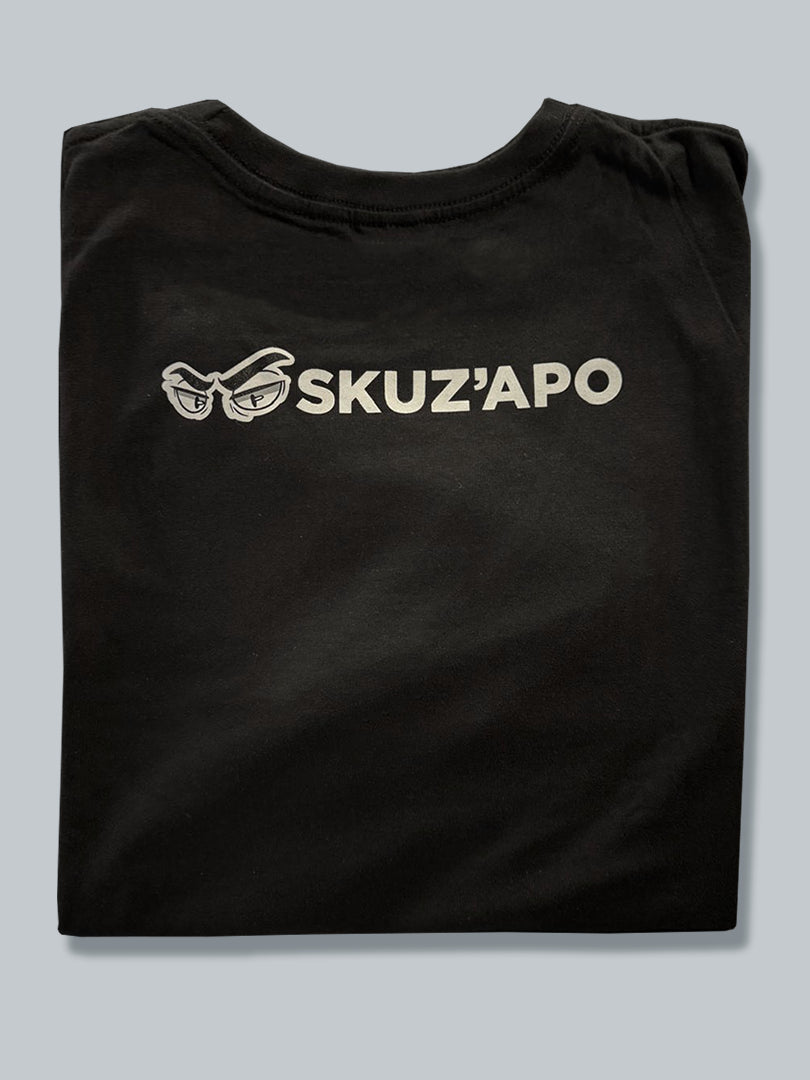 T-Shirt 3 - Small Selous Scouts Logo front and Skuzapo on back