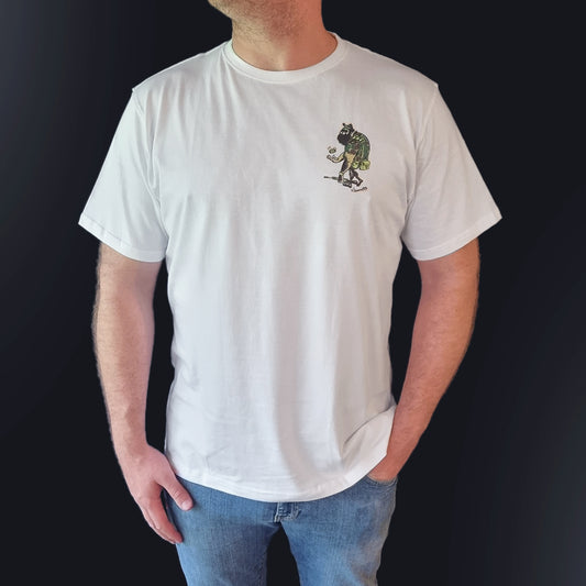 T-Shirt - White - Selous Scouts Walking Armpit