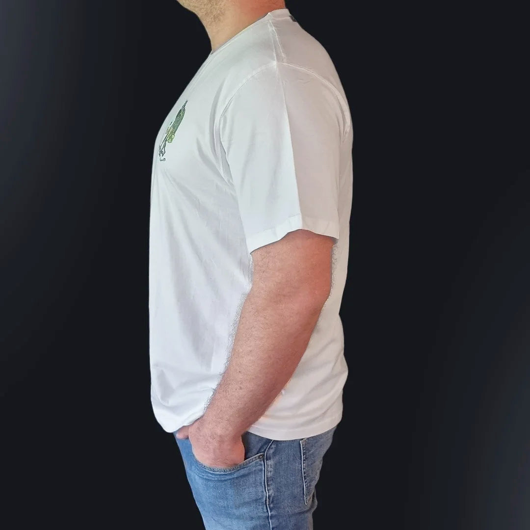 T-Shirt - White - Selous Scouts Walking Armpit