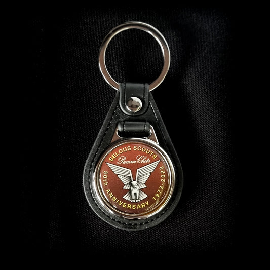 Key Ring- Selous Scouts 50 Year logo