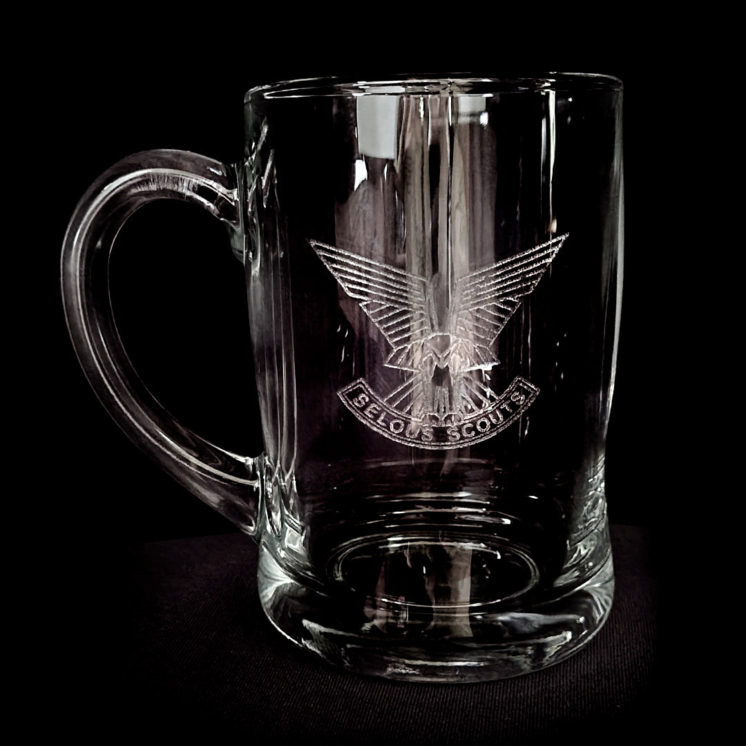 Glass - Beer Mug - Selous Scouts Logo