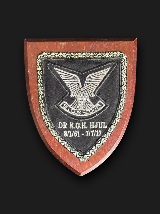 Commemorative Plaque - Dr Kevin Hjul
