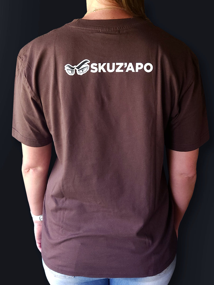 T-Shirt 6 - Large Selous Scouts Logo on the front and Skuzapo on back