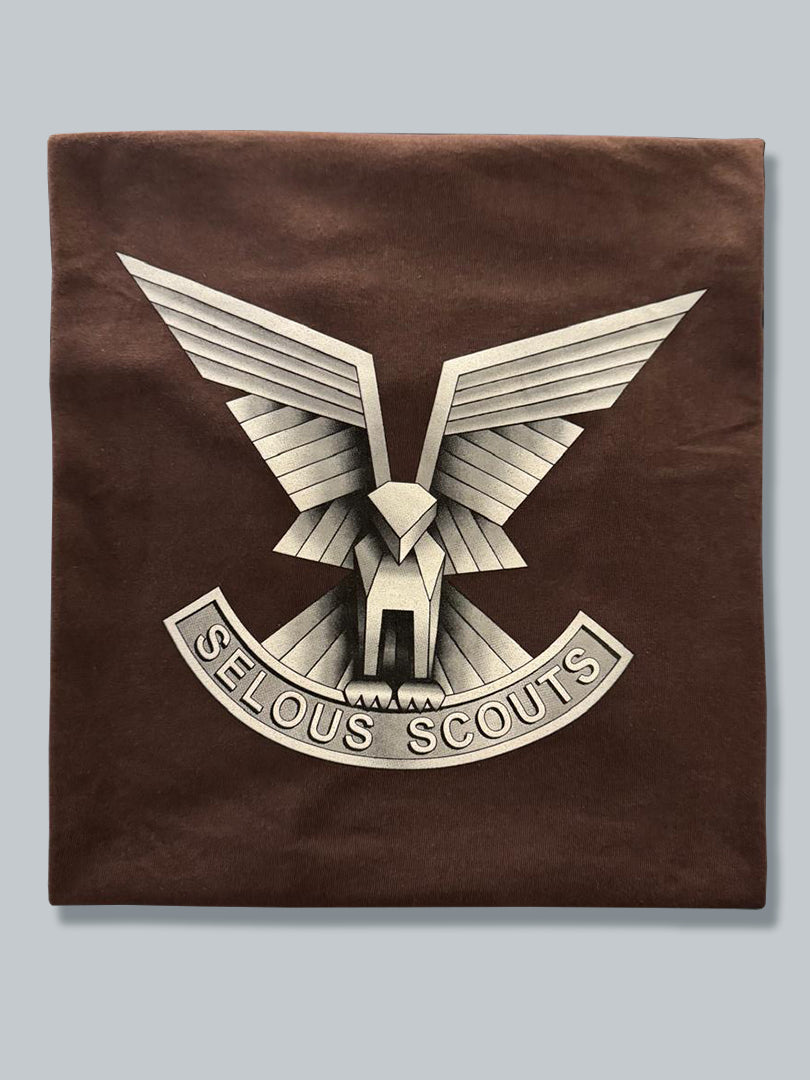 T-Shirt 6 - Large Selous Scouts Logo on the front and Skuzapo on back