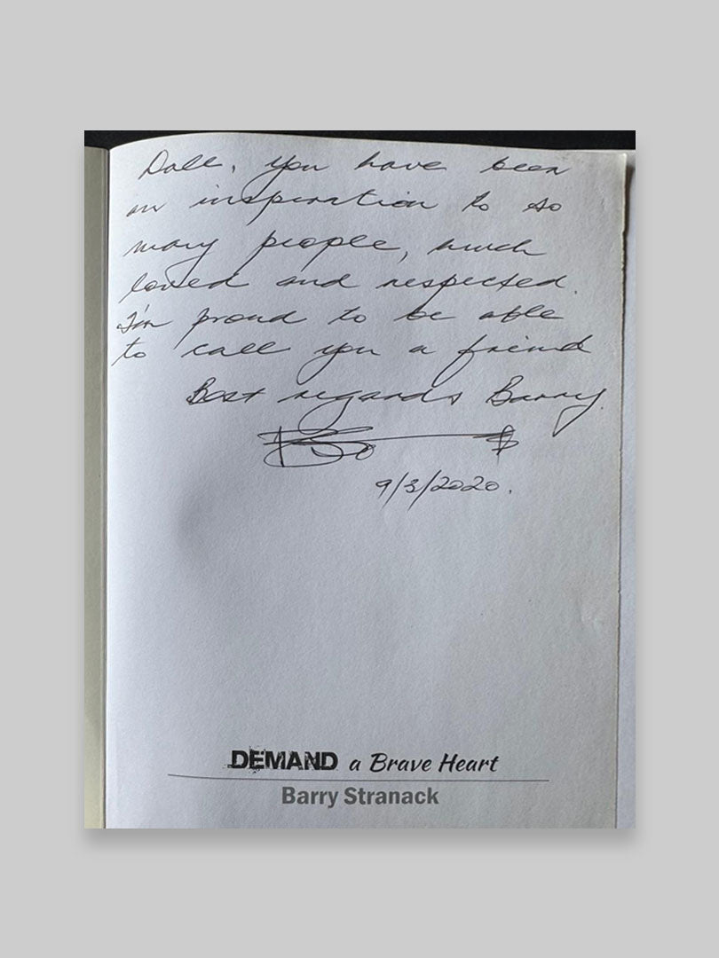Demand a Brave Heart - Barry Stranack