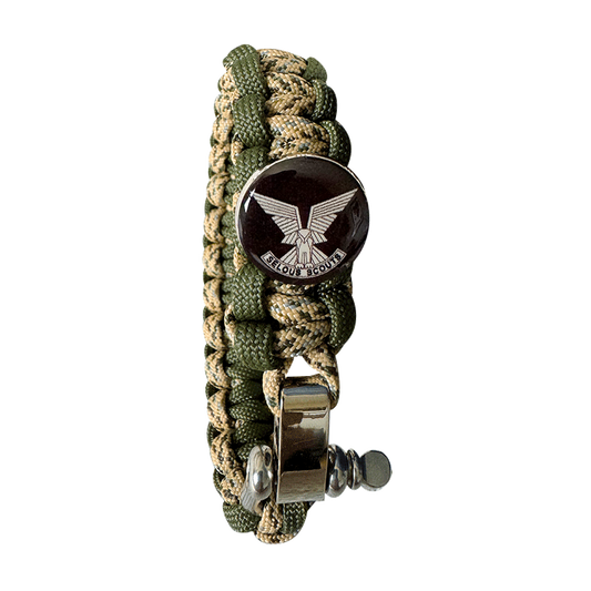 Bush Strap with Selous Scouts Logo - Green Camo